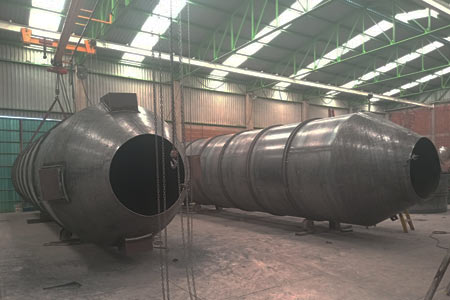 fabricación de silos industriales